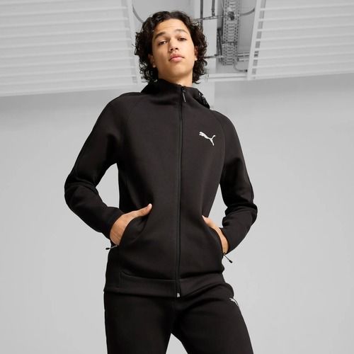 Bluza męska PUMA Evostripe Hoodie FZ DK puma black
