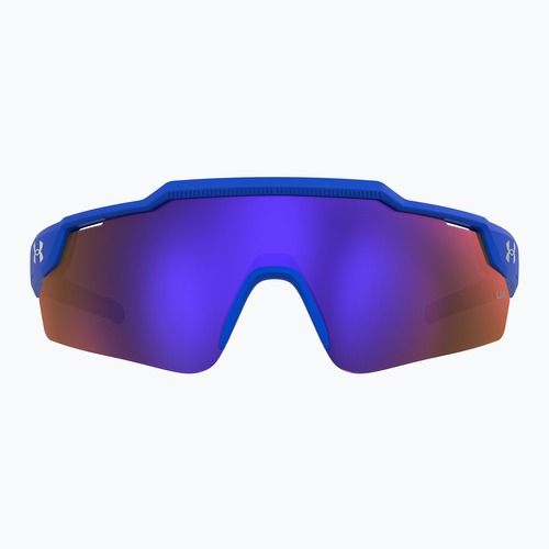 Okulary przeciwsłoneczne dziecięce Under Armour Levelup Jr S3 matte blue grey/infrared