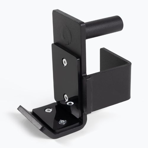 Klatka ścienna TREXO Mercury w zestawie z ławką i wieszakiem na talerze czarny