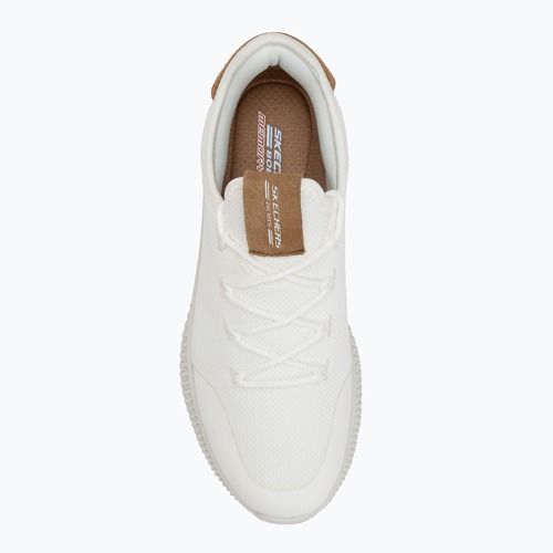 Buty męskie SKECHERS Bobs Sport Geo City Dapper white