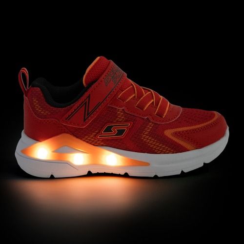 Buty dziecięce SKECHERS S-Lights Tri-Namics red/orange