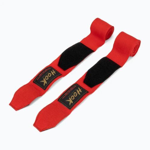 Bandaże bokserskie HOOK FIGHTING TX0-B4M0044 255 cm czerwony