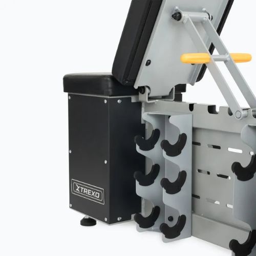 Ławka treningowa XTREXO Storage Regulowana czarny