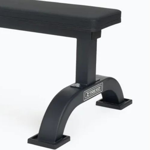Ławka treningowa TREXO B10 Prosta czarny