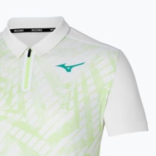 Koszulka polo tenisowa męska Mizuno Mugen Shadow Polo white