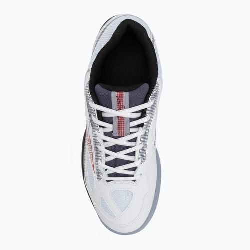 Buty do padla męskie Mizuno Break Shot 4 Padel white/salsa/aleutian