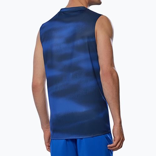 Koszulka do biegania męska Mizuno Core Graphic Sleeveless reflex blue