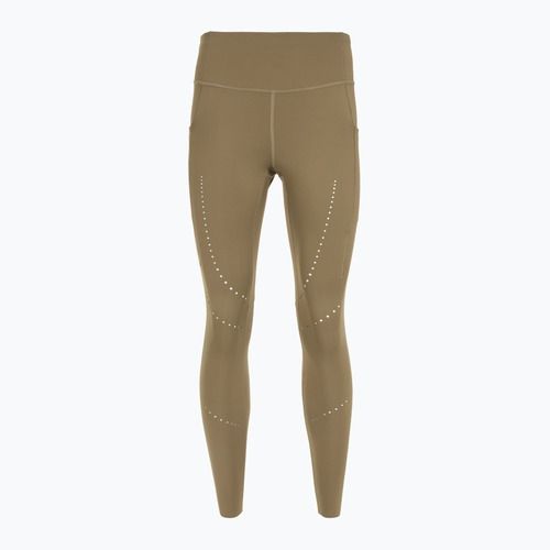 Legginsy do biegania damskie Brooks Method 7/8 Tight dark oatmeal