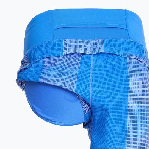 Spodenki do biegania damskie Brooks Chaser 5" blue altitude print