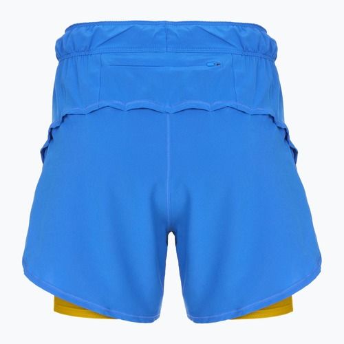 Spodenki do biegania damskie Brooks Chaser 5" 2-In-1 bluetiful/golden hour