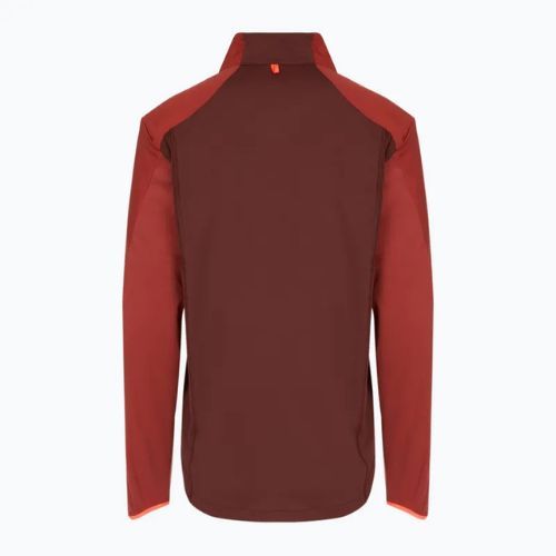 Kurtka do biegania męska Brooks Fusion Hybrid copper/run raisin