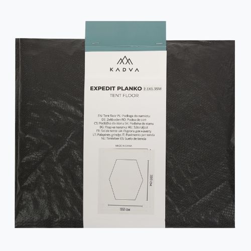 Podłoga KADVA Planko do namiotu Expedit 2 PRO czarny