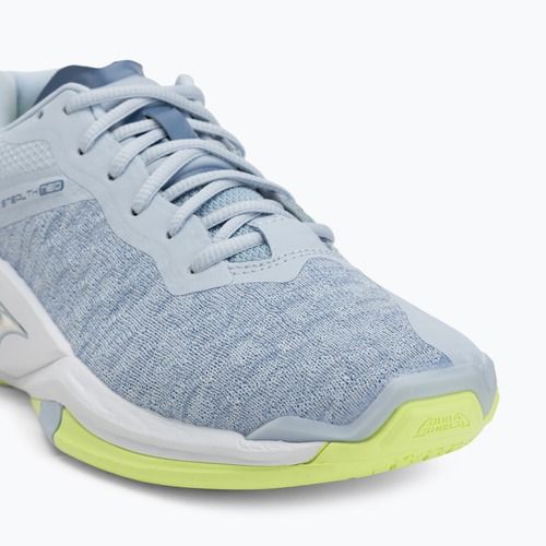 Buty do piłki ręcznej damskie Mizuno Wave Stealth Neo heather/white/neo lime