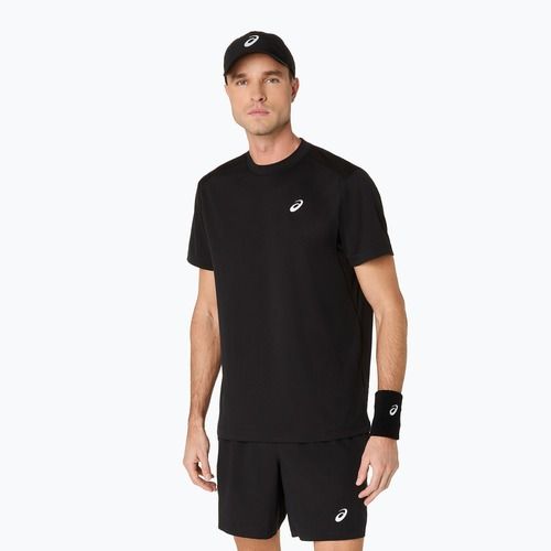 Koszulka tenisowa męska ASICS Court Top performance black