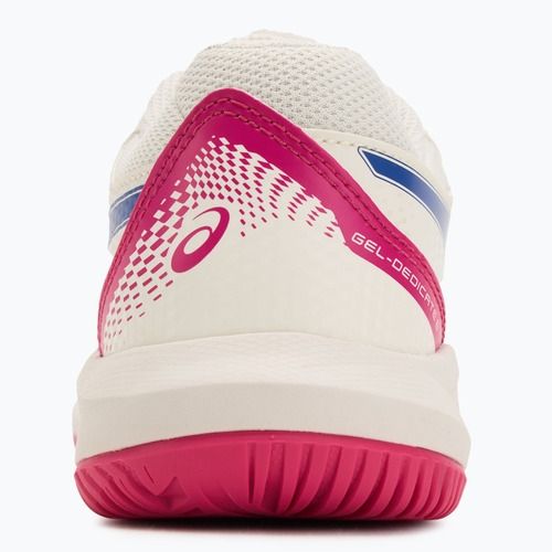 Buty do tenisa dziecięce ASICS Gel-Dedicate 8 GS Jr cream/dark cobalt