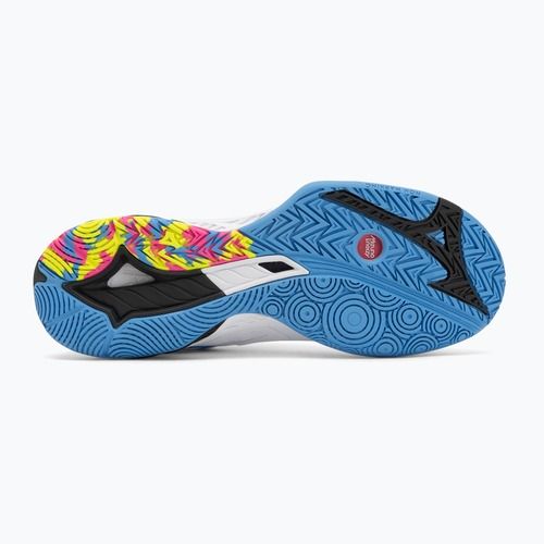 Buty do badmintona Mizuno Wave Fang 2 white/pink tetra/all abroad