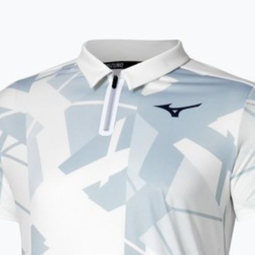 Koszulka męska Mizuno Daybreakers Shadow Polo white/gray