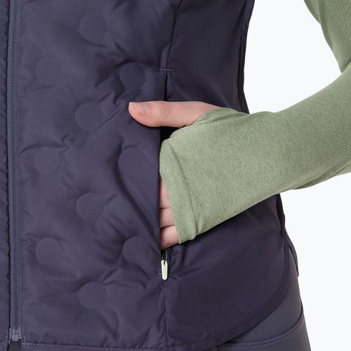 Bezrękawnik do biegania damski ASICS Nagino Run Padded Gilet indigo fog