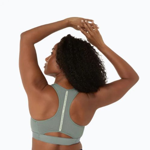 Biustonosz treningowy ASICS Road Compression ink teal/golden yellow