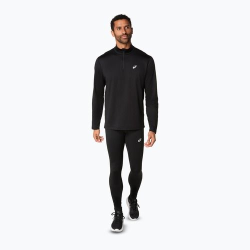 Bluza do biegania męska ASICS Core Half Zip Winter performance black