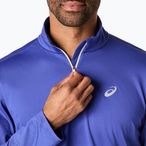 Bluza do biegania męska ASICS Core Half Zip Winter dark cobalt