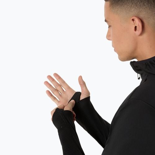 Bluza do biegania męska ASICS Road Winter Hoodie performance black