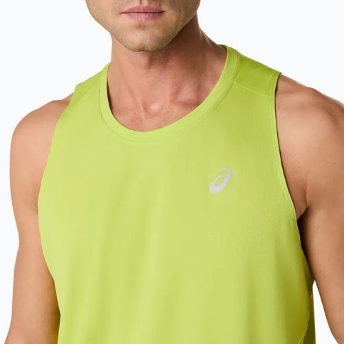 Koszulka do bieganie męska ASICS Core Singlet neon lime