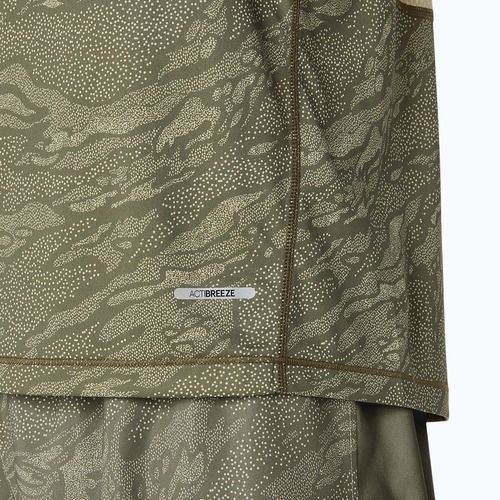 Koszulka do biegania męska ASICS Fujitrail Singlet mantle green/khaki