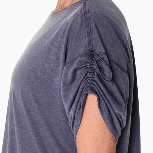 Koszulka do biegania damska ASICS Nagino Run Adjustable Top indigo fog