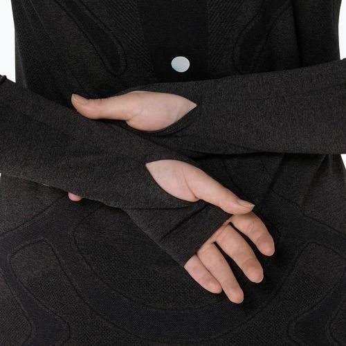 Longsleeve do biegania damski ASICS Road Seamless performance black