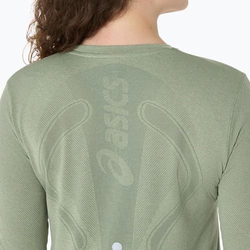 Longsleeve do biegania damski ASICS Road Seamless monument blue/whisper green