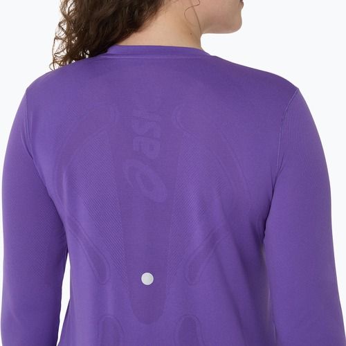 Longsleeve do biegania damski ASICS Road Seamless edo purple