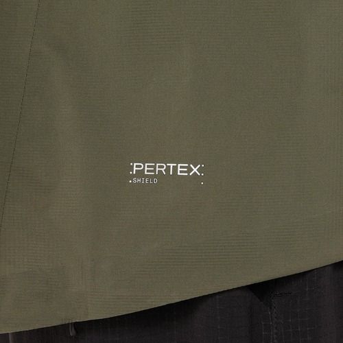 Kurtka do biegania męska ASICS Fujitrail Elite Waterproof mantle green