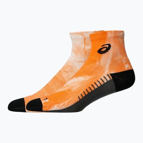Skarpety ASICS Performance Run Quarter brilliant white/orange glow