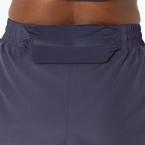 Spodenki do biegania damskie ASICS Nagino Run Adjustable 4IN indigo fog