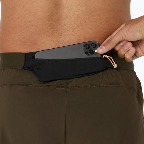 Spodenki do biegania męskie ASICS Road 5IN brown stone