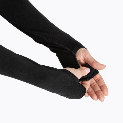 Komplet bielizny termoaktywnej damskiej KADVA ALPINESTEP COOLMAX THERMAL PRO DRY bezszwowa czarny