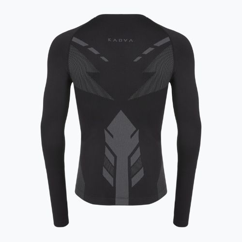 Komplet bielizny termoaktywnej męskiej KADVA ALPINESTEP THERMO LIGHT PLUS bezszwowy czarny