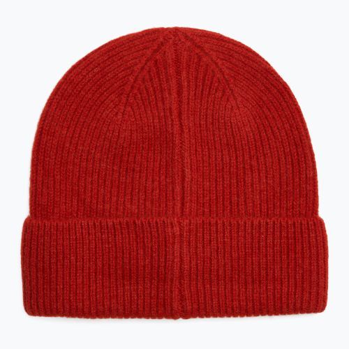 Czapka WOOLCANO MERINO 100% HAT0440 bordowy