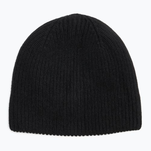 Czapka zimowa dziecięca  WOOLCANO Merino 100% HAT0440 czarny