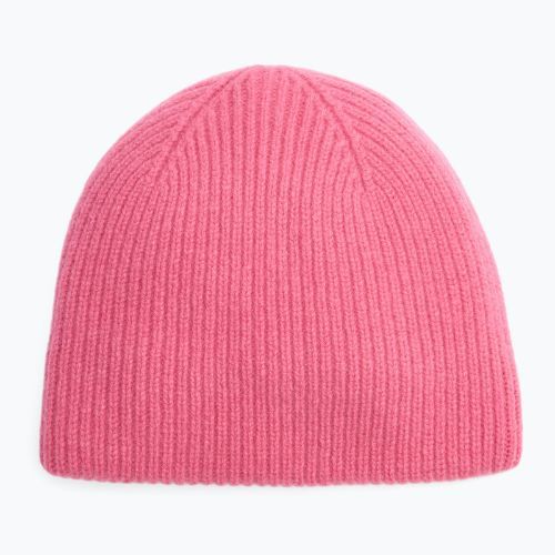 Czapka zimowa dziecięca WOOLCANO Merino 100% HAT0440 różowy