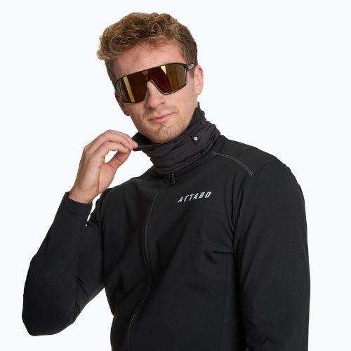 Komin rowerowy ATTABO LOREEF MULTIFUNCTIONAL BAND ocieplany czarny