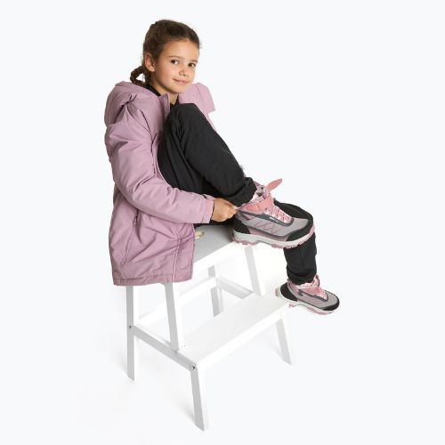 Buty trekkingowe dziecięce KADVA Rocky Trail Mid WaterProof Softshell szary