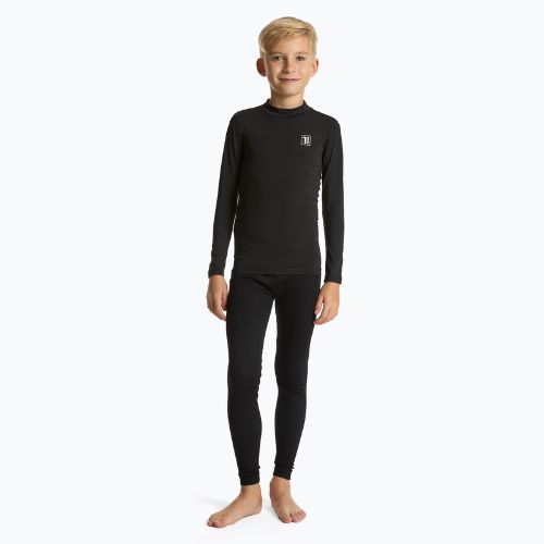 Bielizna longsleeve termoaktywny dziecięcy OneTeam GOAL DRY PLUS czarny