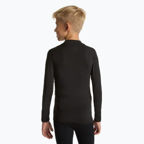 Bielizna longsleeve termoaktywny dziecięcy OneTeam GOAL DRY PLUS czarny