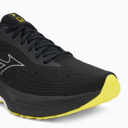 Buty do biegania męskie Mizuno Wave Skyrise 6 black/harbor mist/lemon tonic
