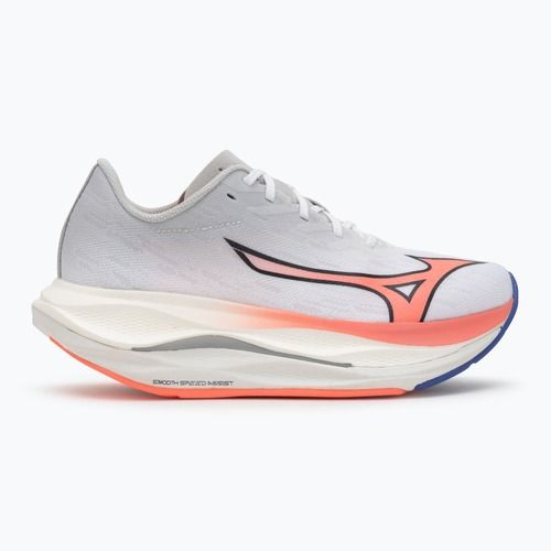Buty do biegania damskie Mizuno Wave Rebellion Flash 3 white/striking coral/iris bloom