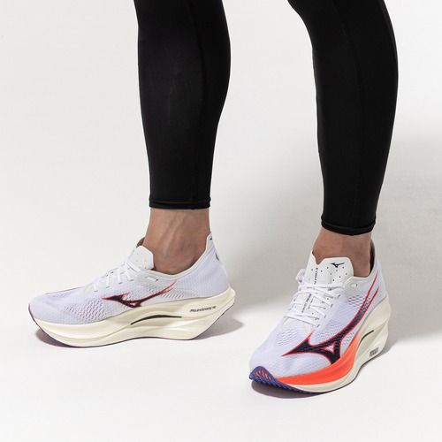 Buty do biegania Mizuno Wave Rebellion Pro 3 white/baritone blue/fiery cora