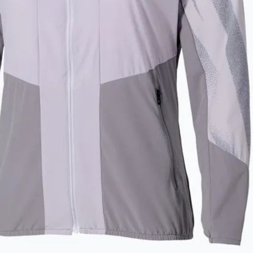 Kurtka do biegania damska Mizuno Active Alpha Hodded icelandic blue