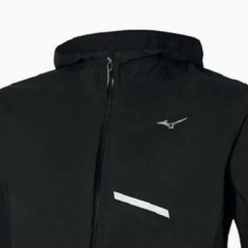 Kurtka do biegania męska Mizuno Waterproof 20K ER black